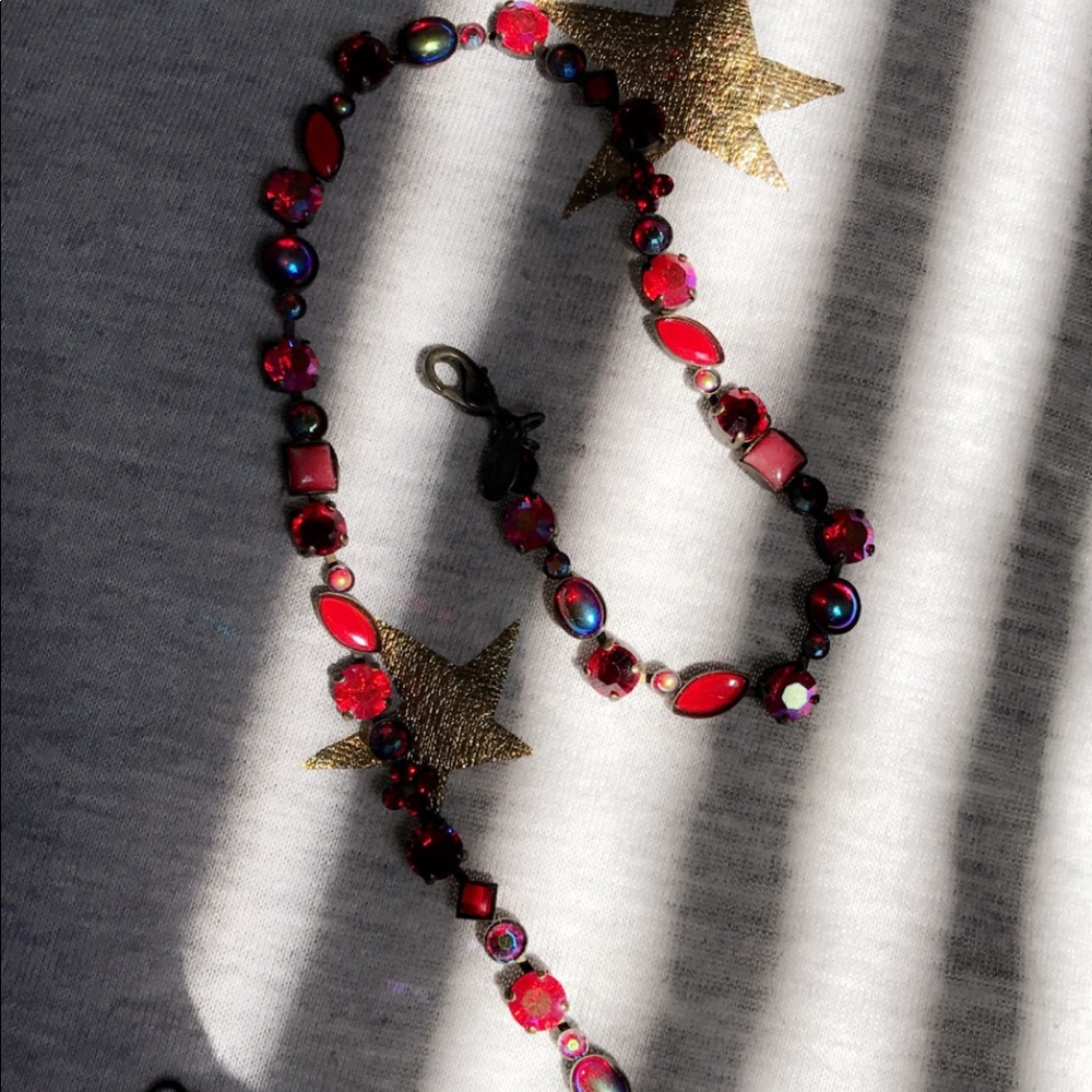 ❤️BEAUTIFUL RED SORRELLI FASHION NECKLACE❤️